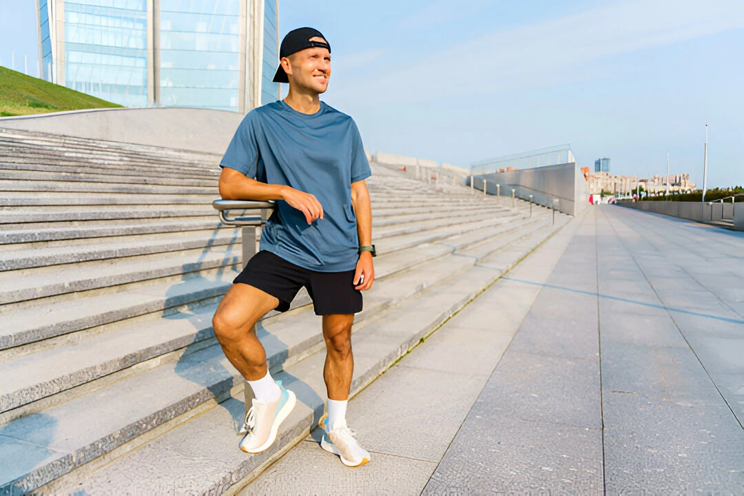 Man in athletic gear